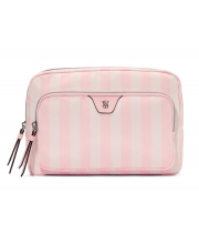 Косметичка у Рожеву Смужку Victoria's Secret Glam Bag, Heritage Stripe