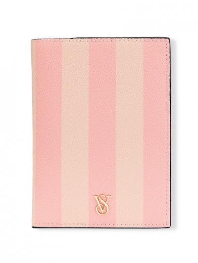 Обкладинка для паспорта Victoria's Secret Passport Cover, Рожева смужка