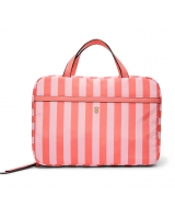Косметичка Кейс у Рожеву Смужку Victoria's Secret Cosmetic Travel Toiletry Bag, Помаранчева Смужка