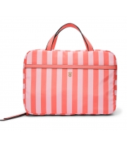 Косметичка Кейс у Рожеву Смужку Victoria's Secret Cosmetic Travel Toiletry Bag, Помаранчева Смужка