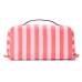 Косметичка Victoria's Secret 3-Piece Packable Travel Set, Помаранчева смужка