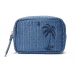 Косметичка Victoria's Secret Glam Bag, Prescious Sapphire Straw