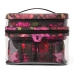 Косметичка 4-в-1 Victoria's Secret Beauty Bag, White Flowers, Black Floral