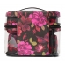 Косметичка 4-в-1 Victoria's Secret Beauty Bag, White Flowers, Black Floral