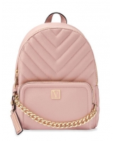 Рюкзак Victoria's Secret The Victoria Small Backpack, Персиковий колір