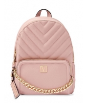 Рюкзак Victoria's Secret The Victoria Small Backpack, Персиковий колір