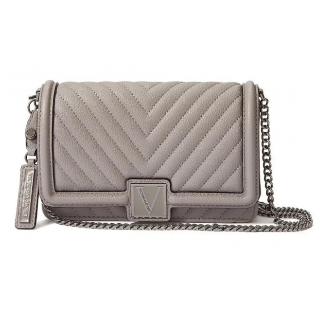 Сумка кросбоді Victoria's Secret The Victoria Mini Shoulder Bag, Grey