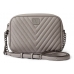 Сумочка Вікторія сікрет The Victoria Top-Zip Crossbody, Dark Grey (темно-сіра)