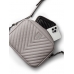 Сумочка Вікторія сікрет The Victoria Top-Zip Crossbody, Dark Grey (темно-сіра)