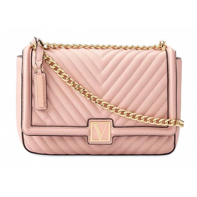 Сумка Victoria's Secret The Victoria Medium Shoulder Bag, Orchid Blush