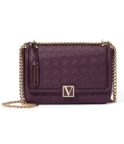 Сумка Victoria's Secret The Victoria Medium Shoulder Bag, Бордова