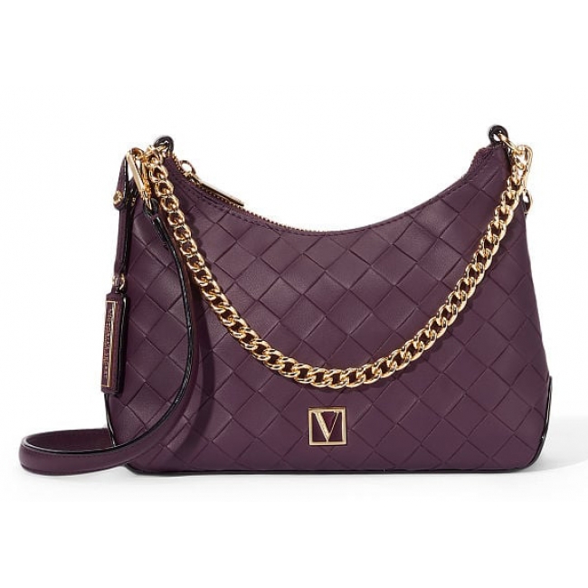 Сумка Victoria's Secret The Victoria Mini Curve Bag, Бордова