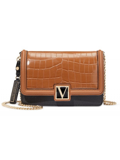 Сумка кросбоді Victoria's Secret The Victoria Mini Shoulder Bag, Croc Colorblock