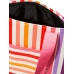 Сумка пляжна Victoria’s Secret Multicolor Stripes Tote Bag, різнокольорова смужка