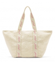 Сумка Victoria’s Secret Pink Cozy-Plush Tote Bag, Кремова