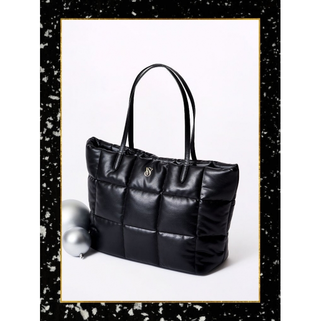Сумка Victoria’s Secret Quilted Tote, Чорна