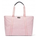 Сумка пляжна Victoria’s Secret Pink Stripe Tote Bag, рожева смужка