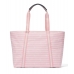 Сумка пляжна Victoria’s Secret Pink Stripe Tote Bag, рожева смужка