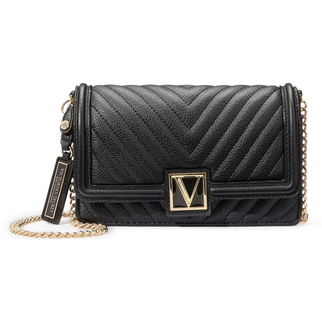 Сумка кросбоді Victoria's Secret The Victoria Mini Shoulder Bag, Black