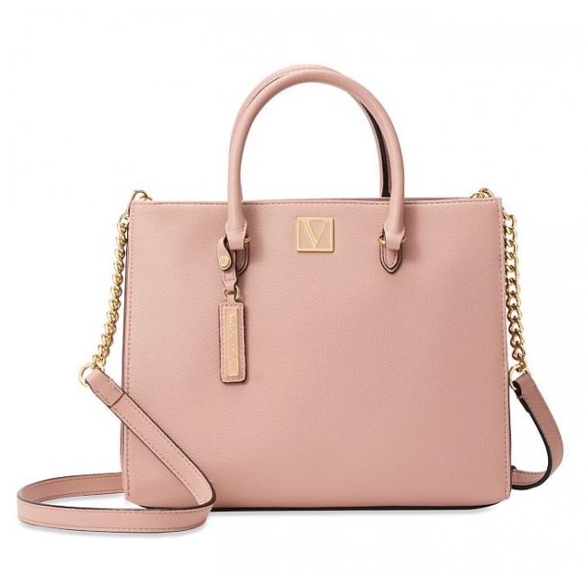 Сумка Victoria's Secret The Victoria Structured Satchel, Пудрова