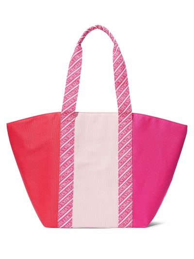 Сумка Victoria’s Secret Colorblock Tote Bag, Різнокольорова