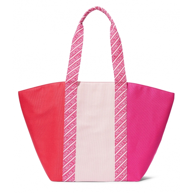 Сумка Victoria’s Secret Colorblock Tote Bag, Різнокольорова