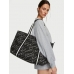 Сумка шопер Victoria's Secret Tote Bag, чорна з лготипом