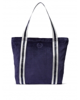 Сумка Вельветова Victoria’s Secret Pink Ribbed Velour Tote, Синя