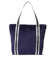 Сумка Вельветова Victoria’s Secret Pink Ribbed Velour Tote, Синя