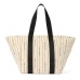 Сумка Victoria’s Secret Colorblock Tote Bag, Бежева з лого VS