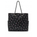 Сумка Victoria’s Secret Reversible Navy & Pink Floral Tote, Рожева смужка та квіти