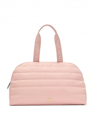 Сумка Victoria’s Secret Quilted Duffle Bag, Рожева