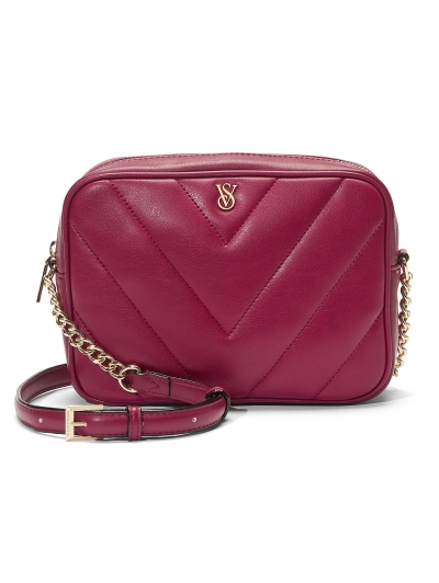 Сумка Victoria's Secret Crossbody Camera Bag, Бургунді