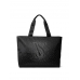 Сумка Victoria’s Secret Shine Tote Bag, Чорна з лого VS