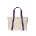 Сумка пляжна Victoria’s Secret Signature Canvas Tote Bag, Бежева
