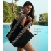 Сумка пляжна Victoria’s Secret Mesh Tote Bag, Леопардова