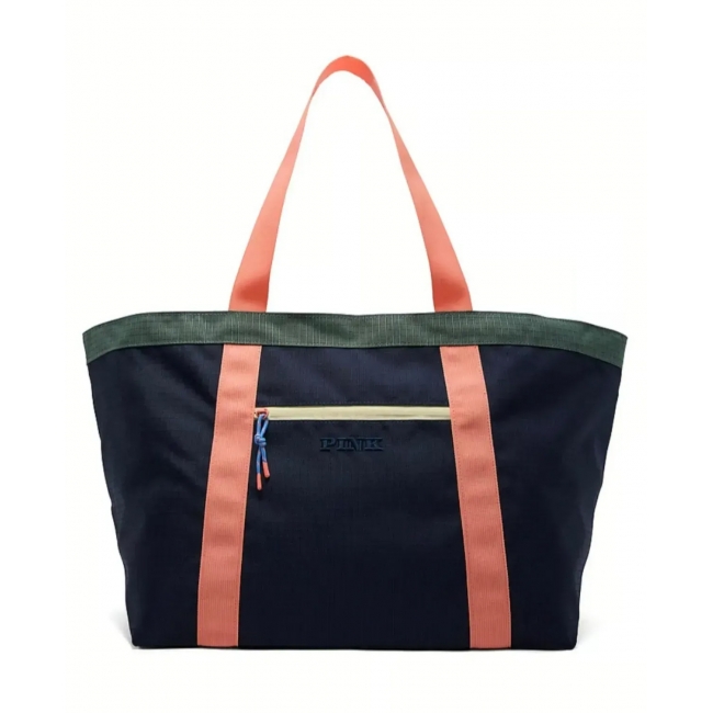 Сумка пляжна Victoria’s Secret Weekender Tote Bag, Темно-синя