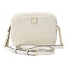 Сумка Victoria Secret The Victoria Top-Zip Crossbody, Coconat Woven