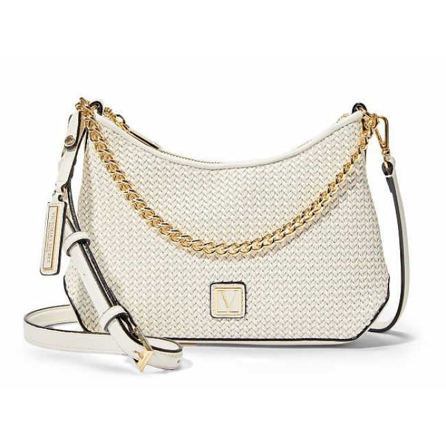 Сумка Victoria's Secret The Victoria Mini Curve Bag, Біла