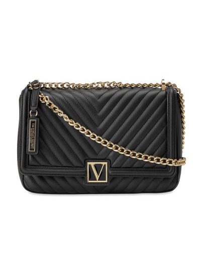 Сумка Victoria's Secret The Victoria Medium Shoulder Bag, Black