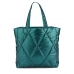 Сумка Victoria’s Secret Puffer Tote, Зелений металік