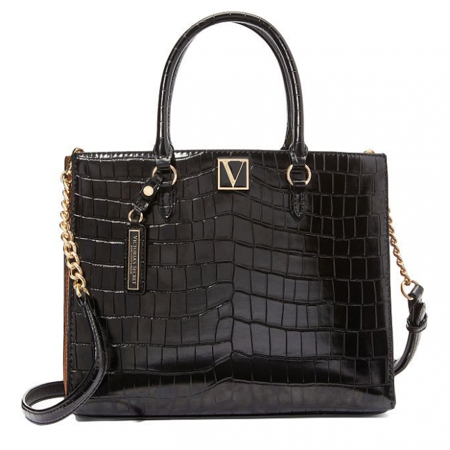 Сумка Victoria's Secret The Victoria Structured Satchel, Black