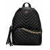 Рюкзак Victoria's Secret Pebbled V-Quilt Small City Backpack, Classic Black
