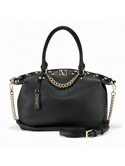 Сумка Victoria's Secret Slouchy Satchel Bag, чорна