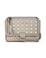 Сумочка кросбоді Victoria's Secret The Victoria Medium Shoulder Dots Bag, Grey
