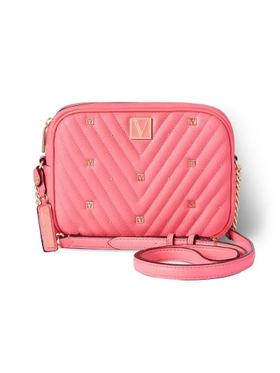 Сумка Victoria's Secret The Victoria Top-Zip Crossbody, Coral