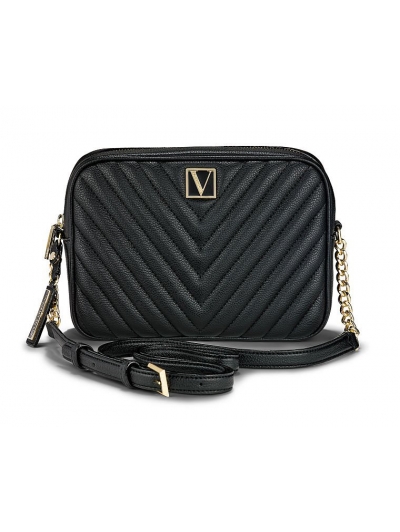 Сумка Victoria Secret The Victoria Top-Zip Crossbody, Black