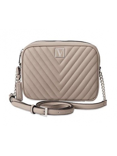 Сумка Victoria's Secret The Victoria Top-Zip Crossbody, Grey