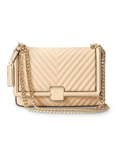 Сумочка Victoria's Secret The Victoria Medium Shoulder Bag, Blush Sand