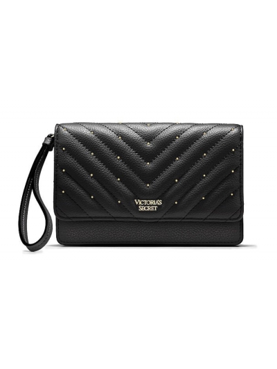 Гаманець Victoria Secret The Victoria Tech Wristlet, Black Dots